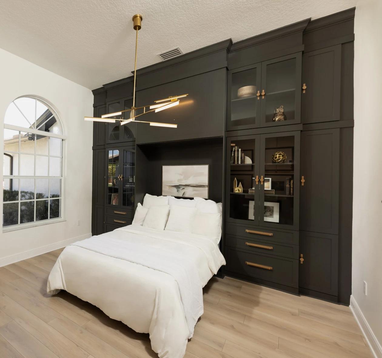 Murphy bed open in Chantilly VA